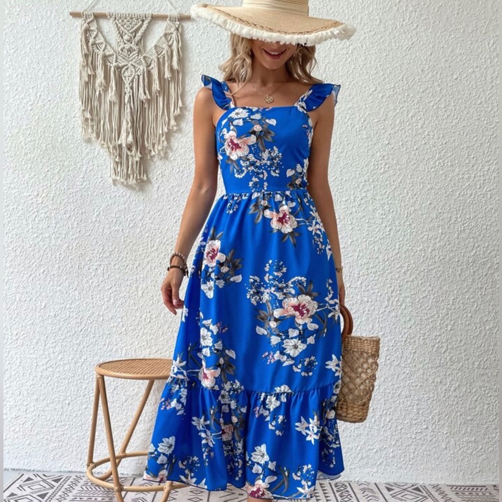 NWOT SHEIN Floral Dress